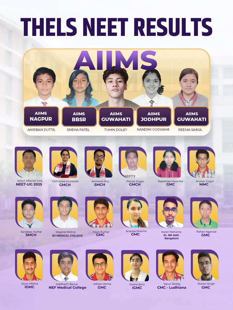 THELS Academy NEET Results Mobile