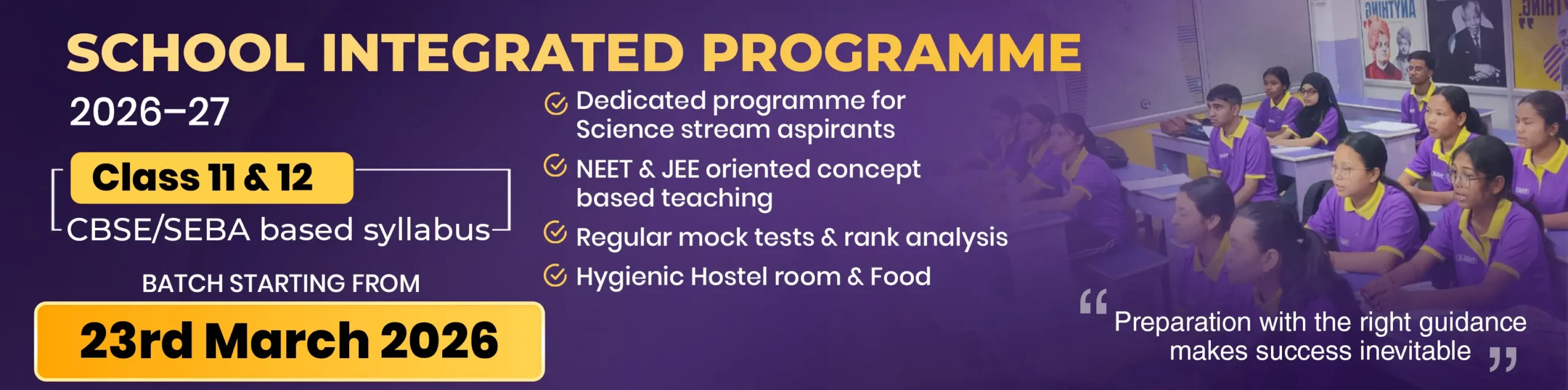 THELS Academy School Integrated Programme 2026 Session