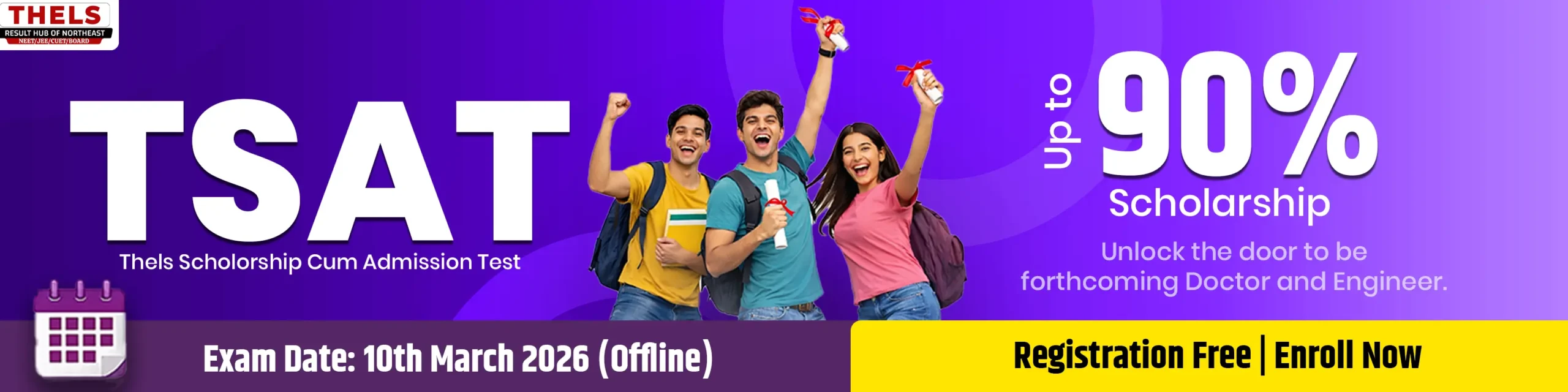 TSAT Scholarship Banner