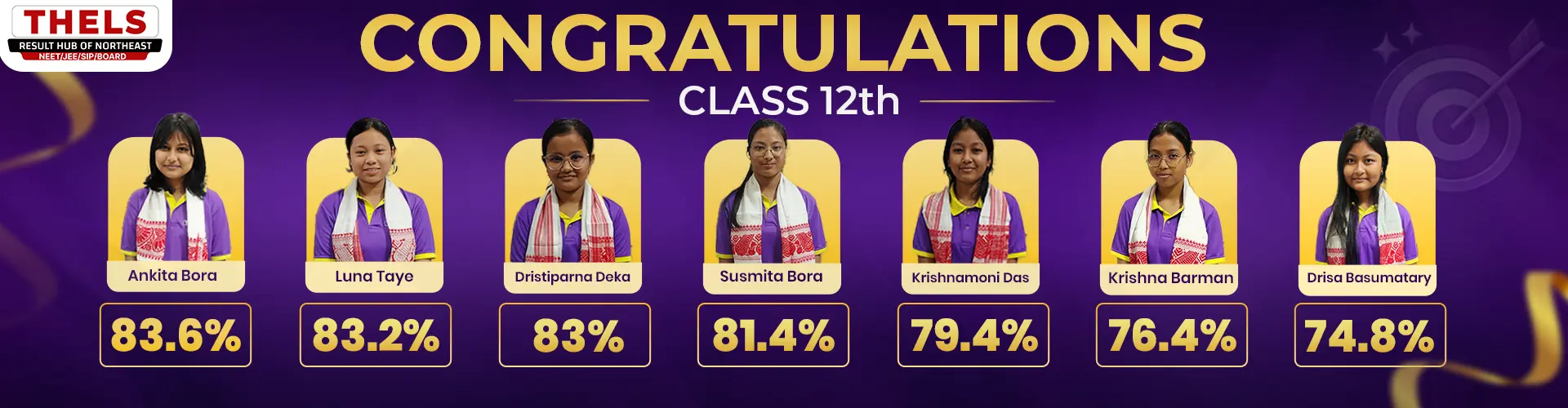 Class 12th Result - THELS Academy]
